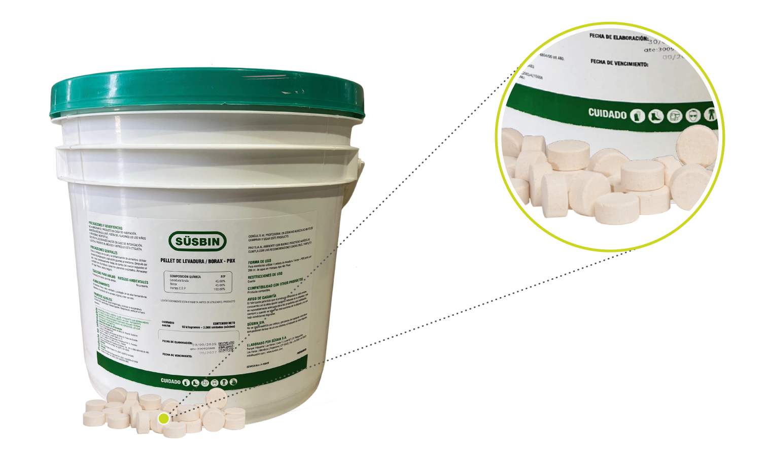 PelletsTorulaBaldeBlanco